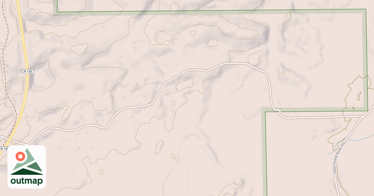 Map of Forest Riders Trails