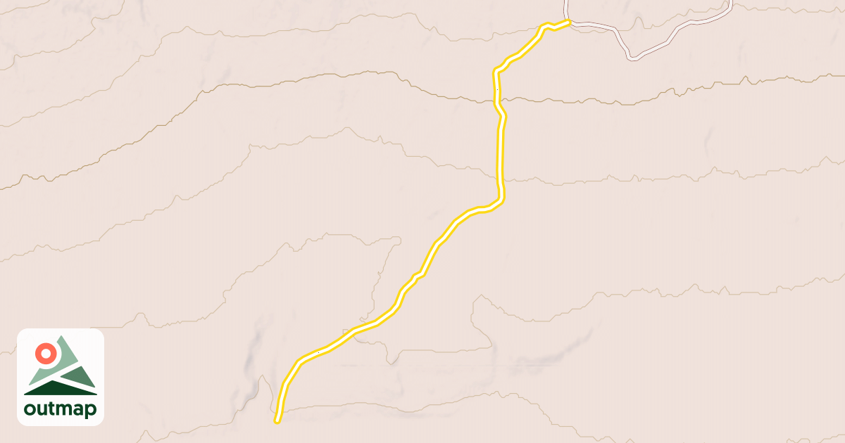 Map of Grizzly High Traverse