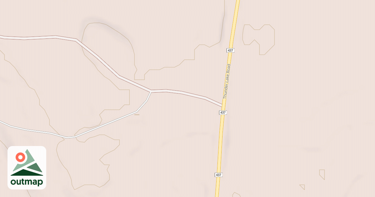 Map of BANANA LAKE