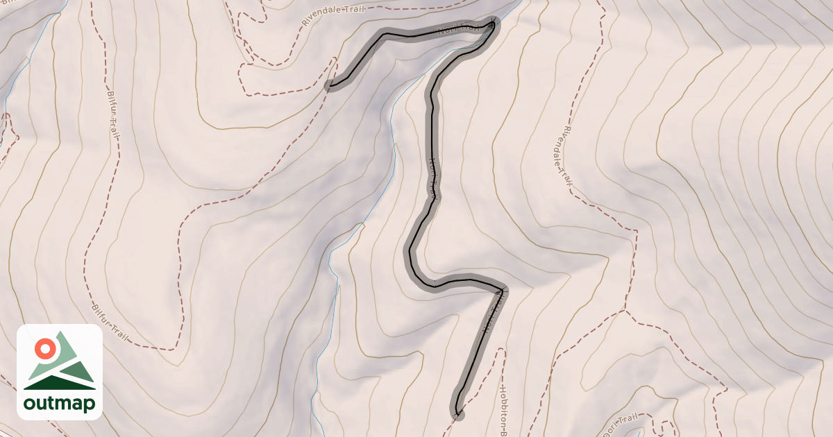 Map of Nori Trail