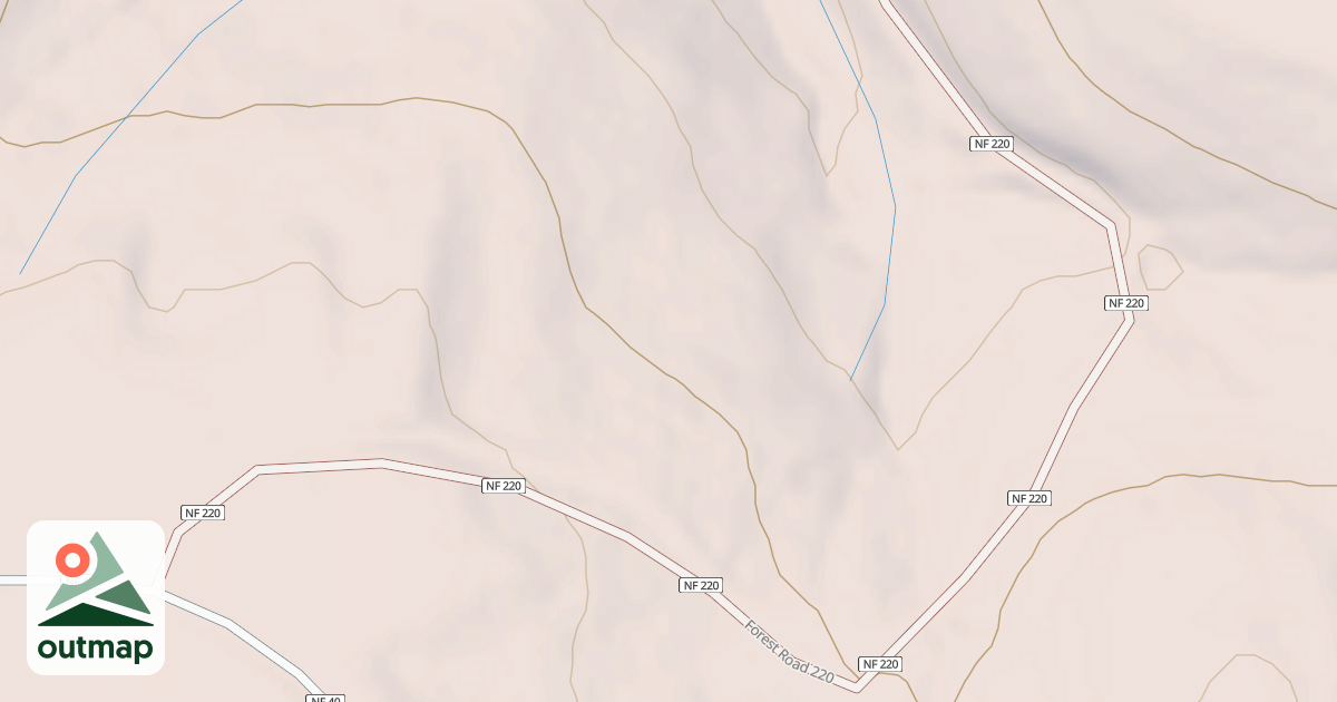 Map of DOUBLE SPRING