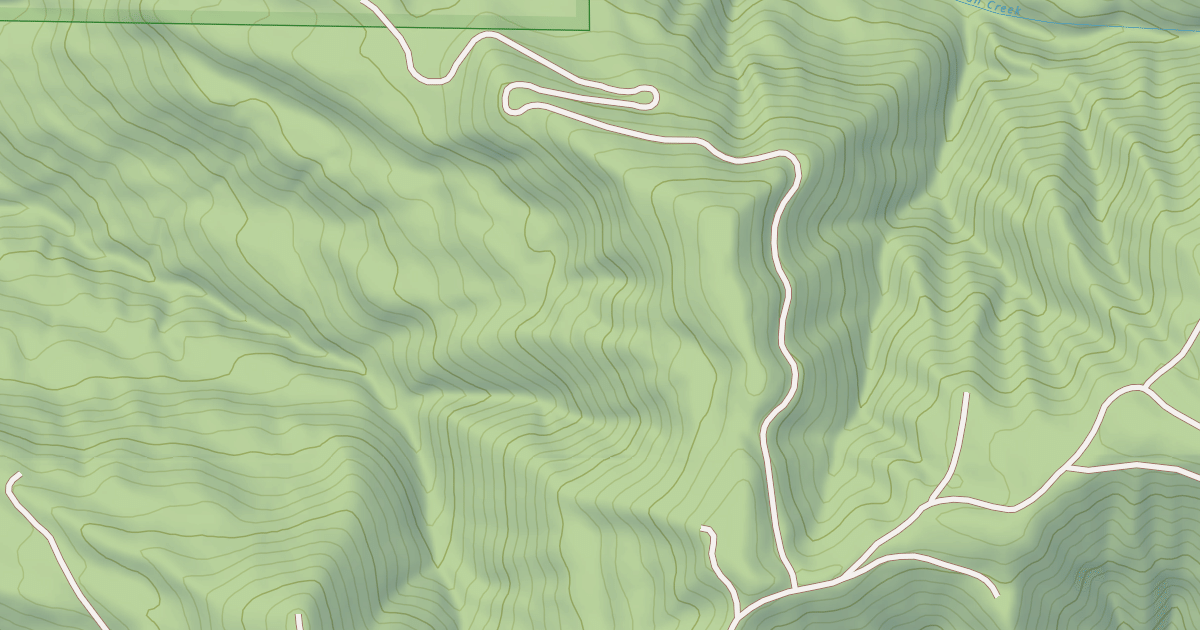 Map preview of USFS National Forest System Roads {247FCC75-B9D9-4099-9A5C-34956C2C2867}