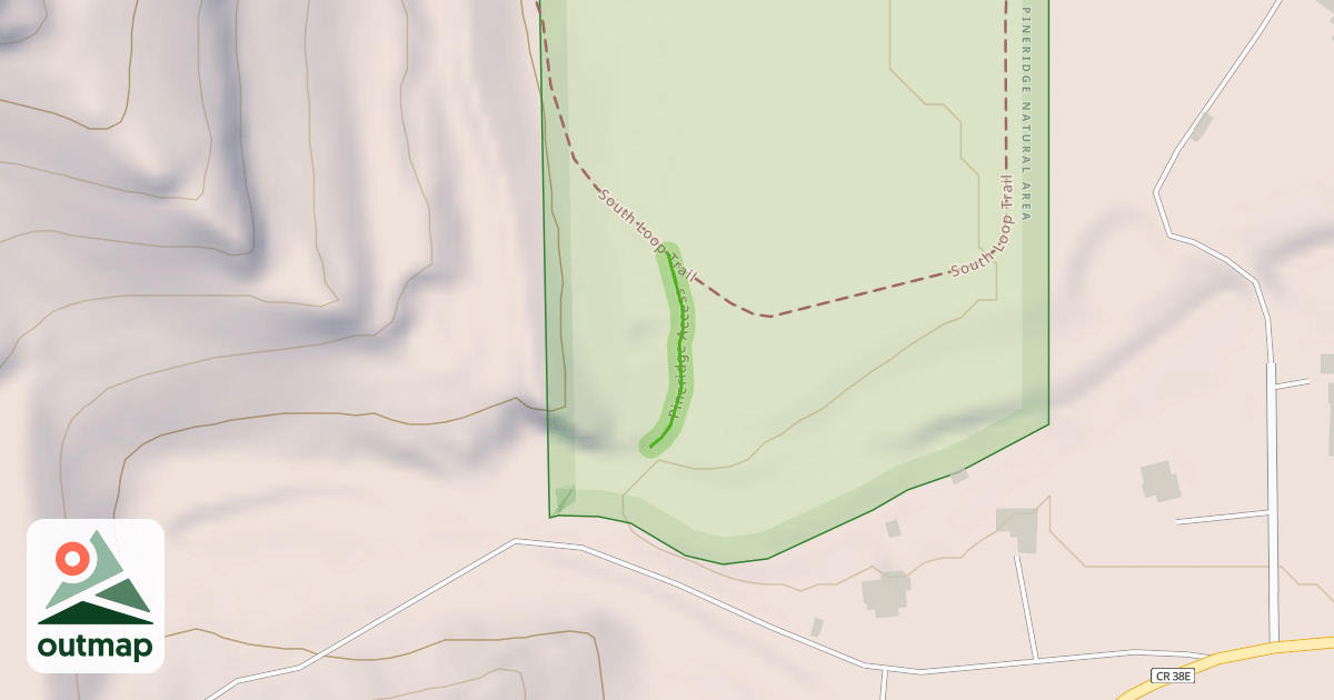 Map of Pineridge Access