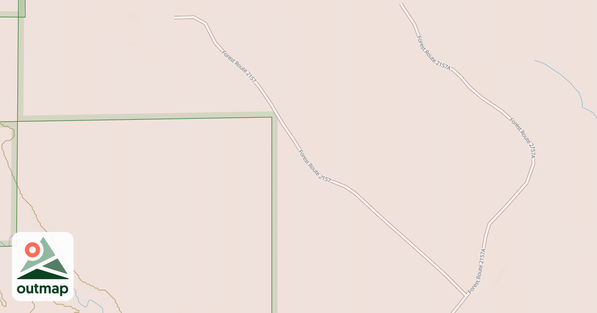Map of KITCHI CREEK SPUR A