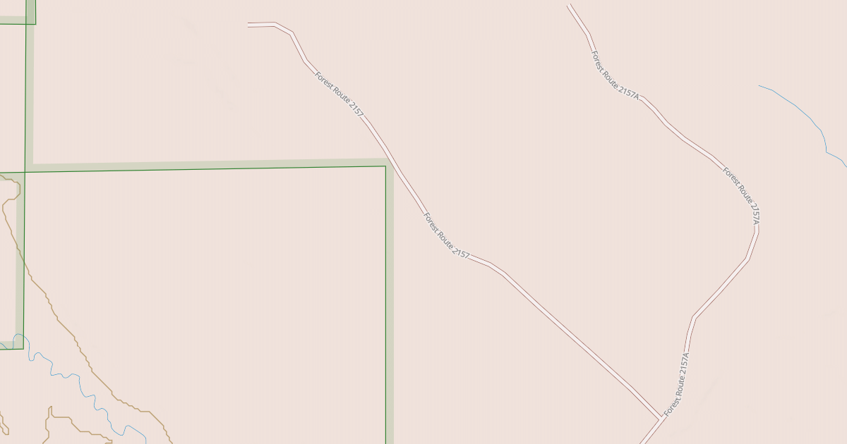 Map preview of KITCHI CREEK SPUR A