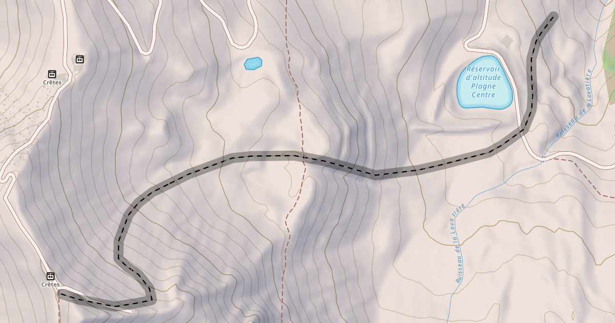Map preview of Grande Pente