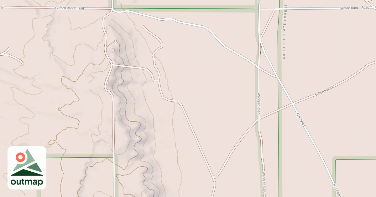 Map of Rose City Trail