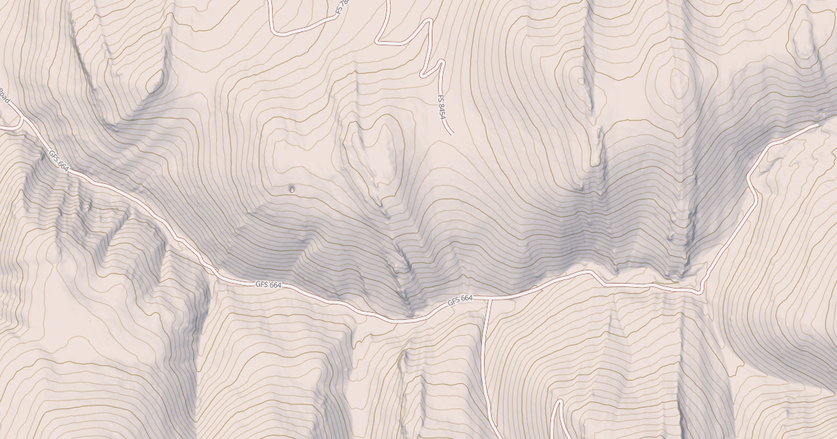 Map preview of UPPER GIRD CREEK