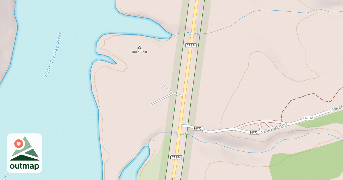 Map of BOCA REST CAMPGROUND