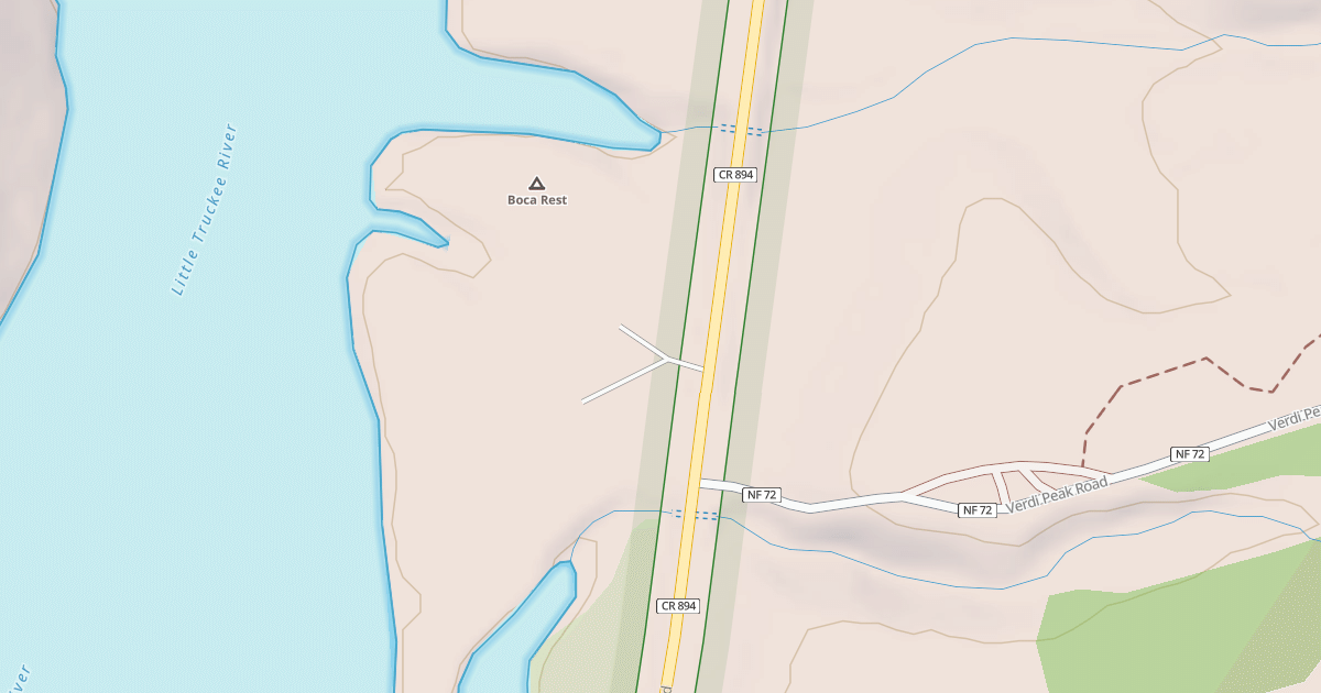 Map preview of BOCA REST CAMPGROUND