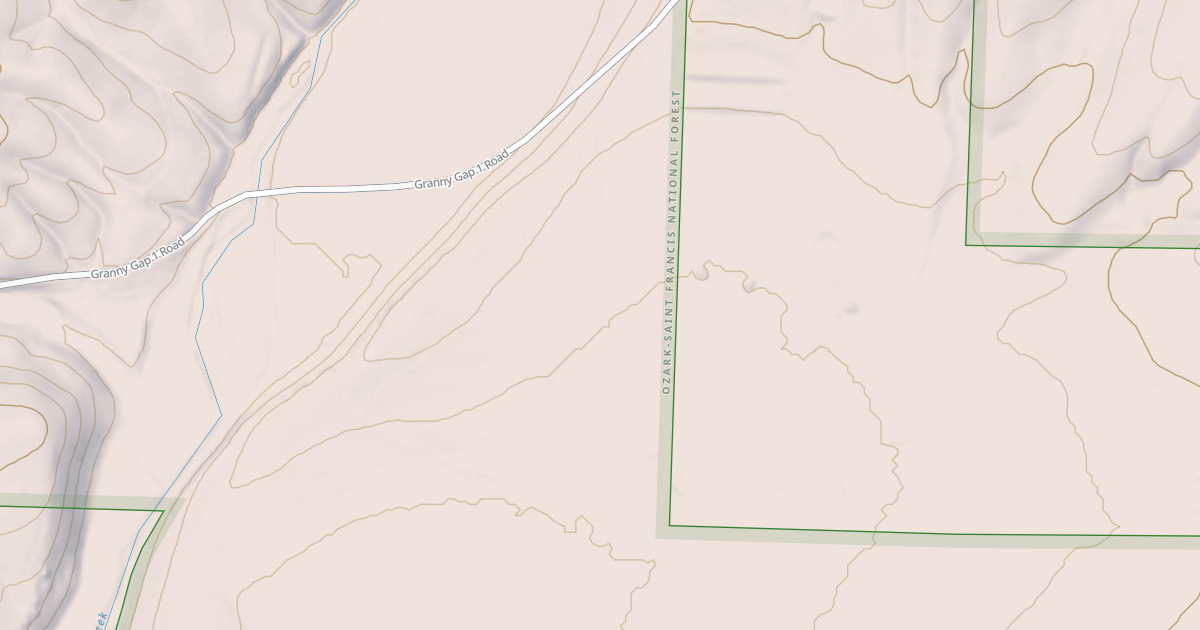 Map preview of USFS Motor Vehicle Use Map Roads {848CF325-27AA-4B17-A597-04B71BE34B7D}