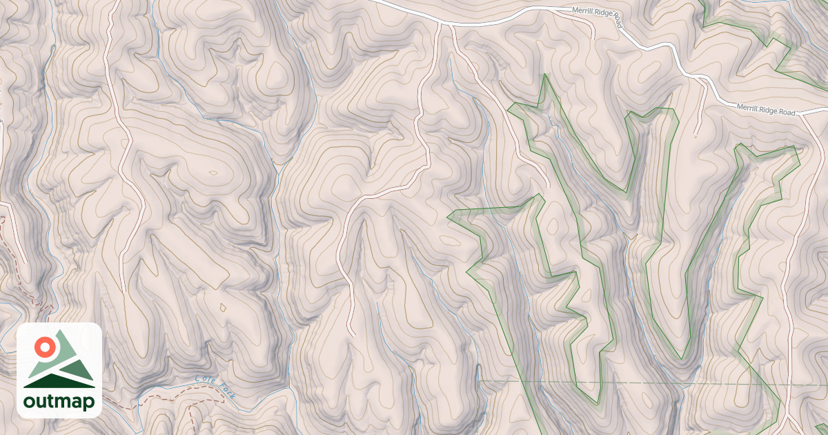 Map of USFS National Forest System Roads {C3D023D3-6804-4556-8B74-B6029FA0B9F3}