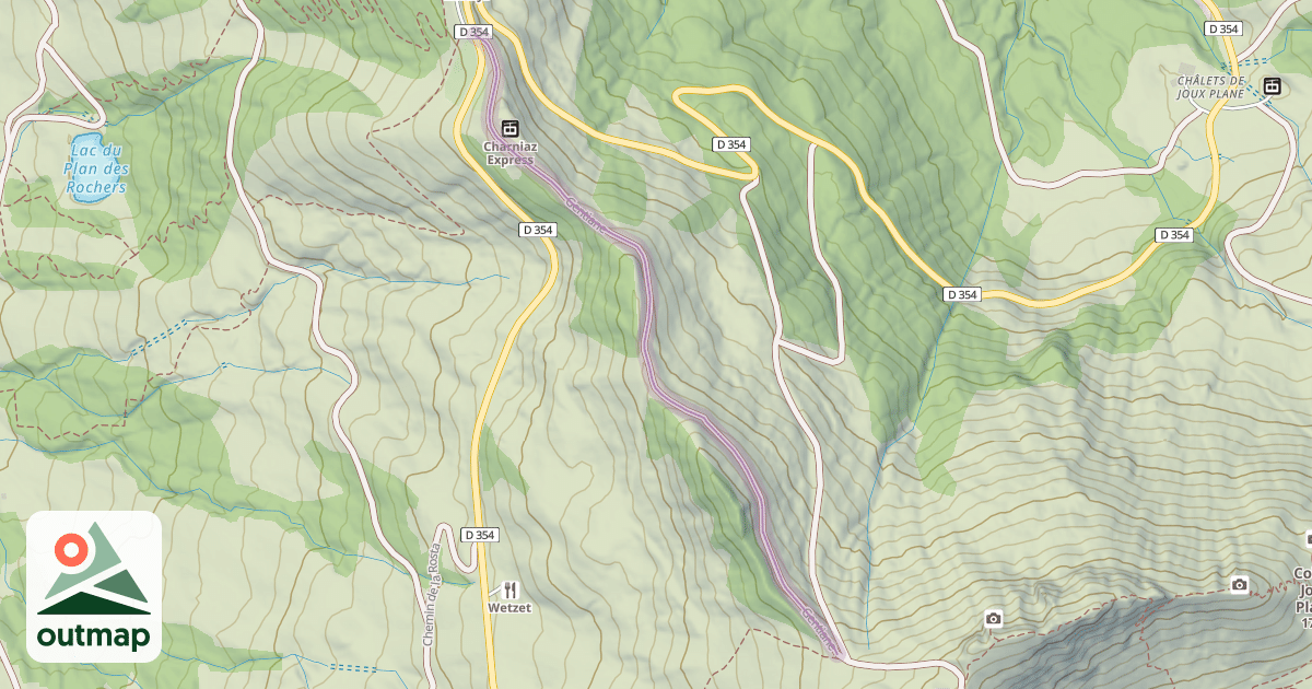 Map of Gentiane