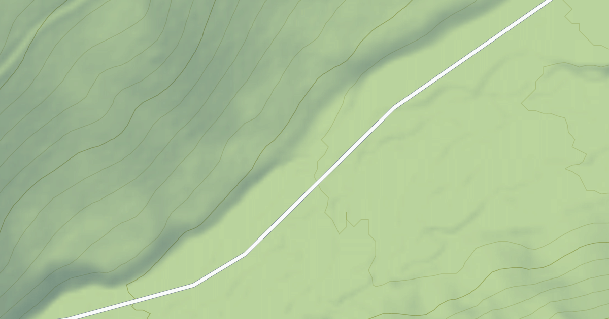 Map preview of EVANS GULCH TRAILHEAD