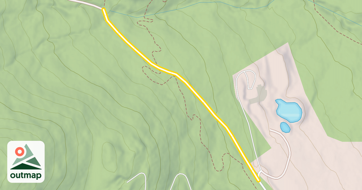 Map of Haul Road