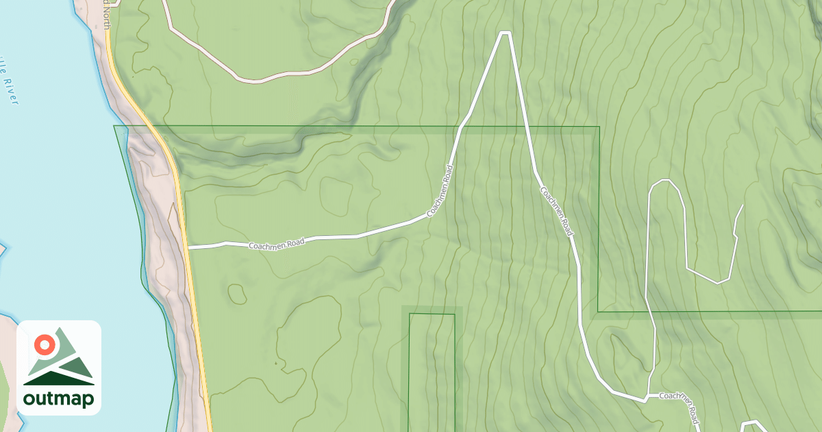 Map of COACHMEN RD.