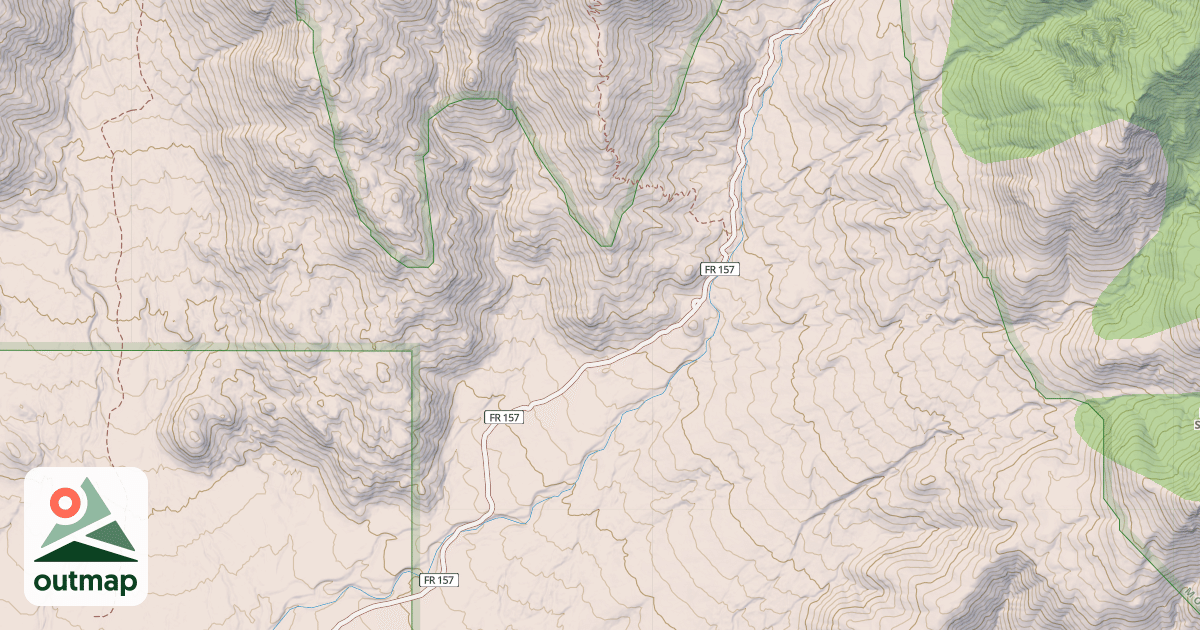 Map of GRANT CREEK RD