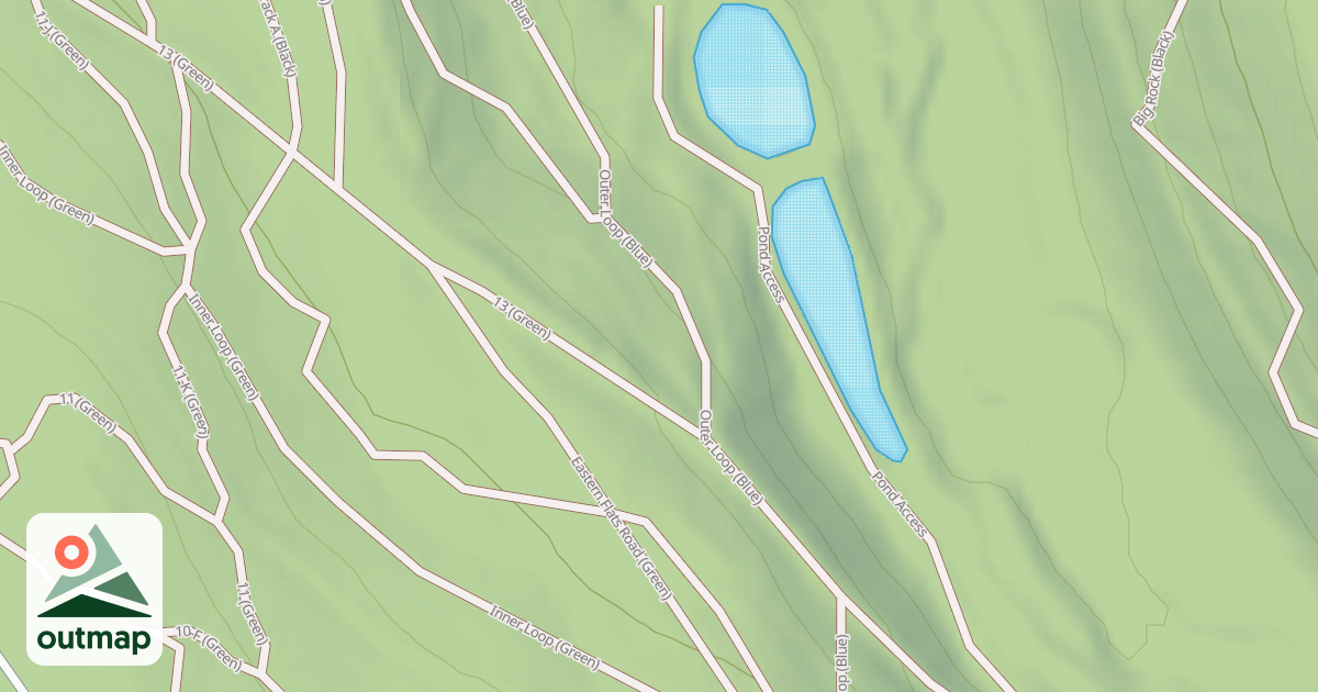 Map of Rock Run ATV Trails