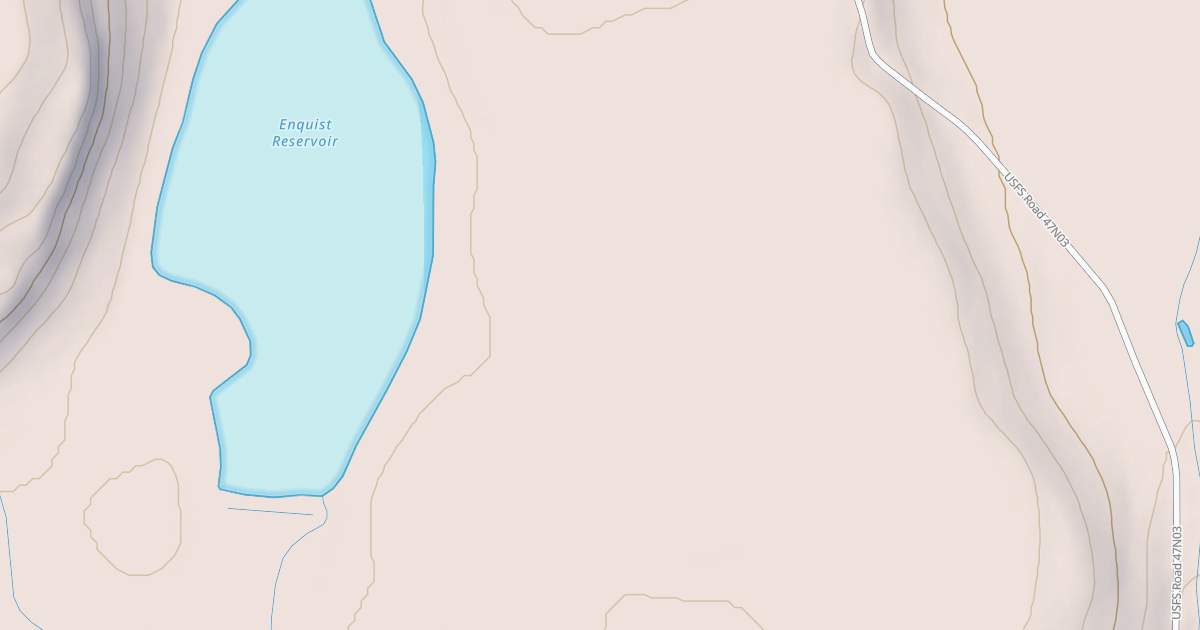 Map preview of ENQUIST RESV