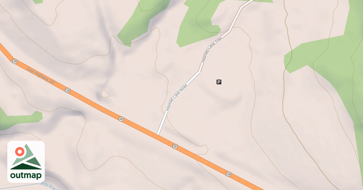 Map of HOLMES CAVE