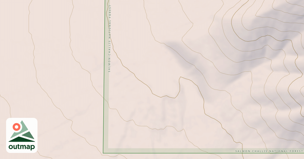 Map of BURNETT CUTOFF