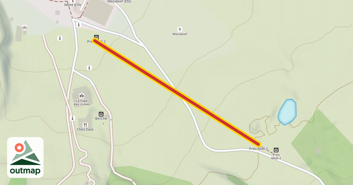 Map of Prés Midi 1