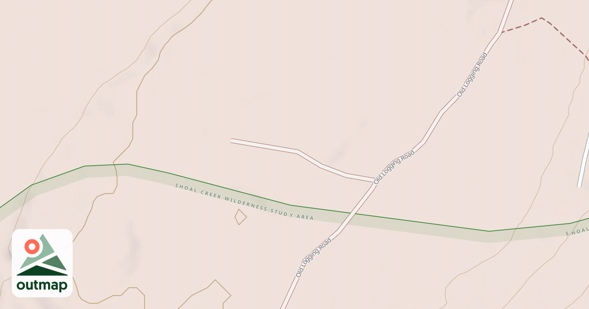 Map of JACK PINE DISPERSED REC SITE A