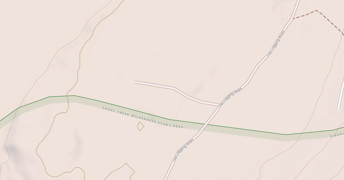 Map preview of JACK PINE DISPERSED REC SITE A