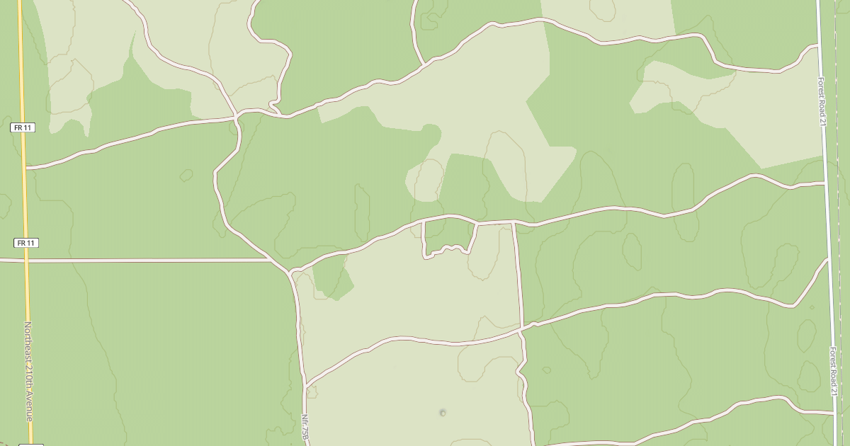 Map preview of USFS Motor Vehicle Use Map Roads {3F04053D-07A4-46B0-ABC9-B37F1359656B}