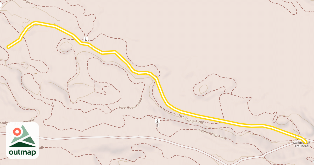 Map of Valley Trail