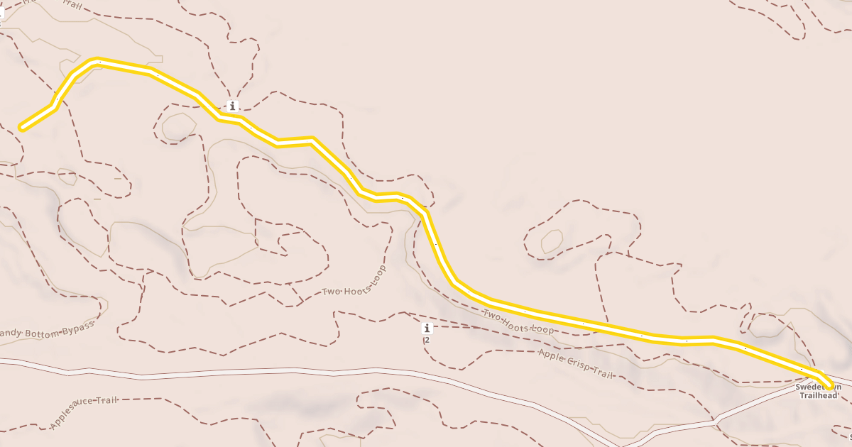 Map preview of Valley Trail
