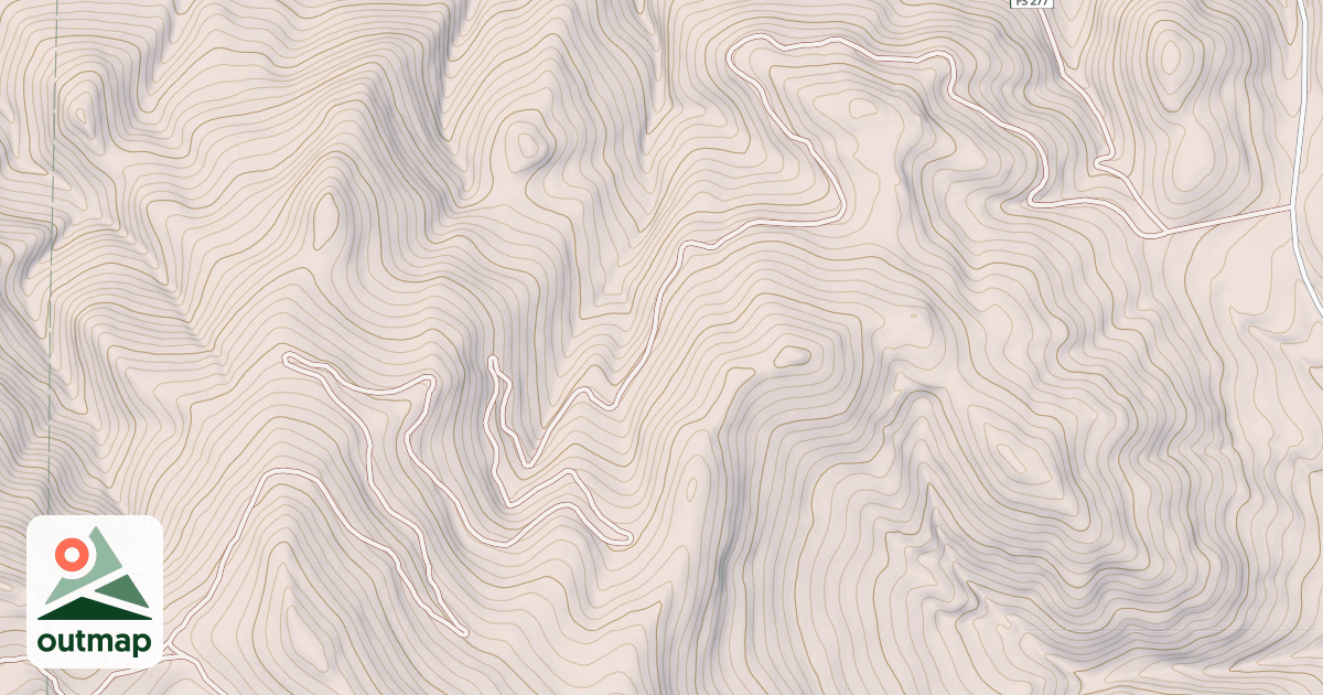 Map of HOG HOLLOW