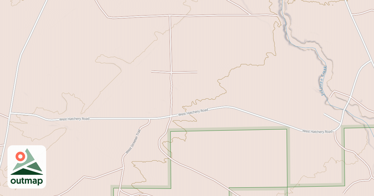 Map of FISH HATCHERY ROAD