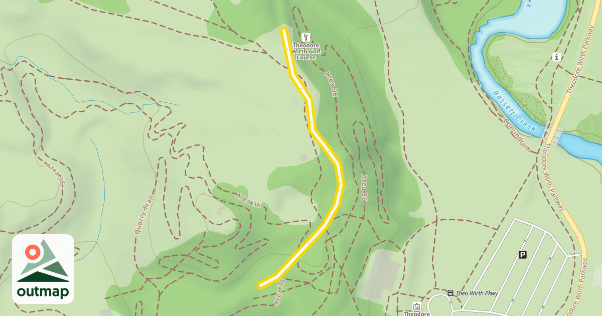 Map of Trail 18 Stadium