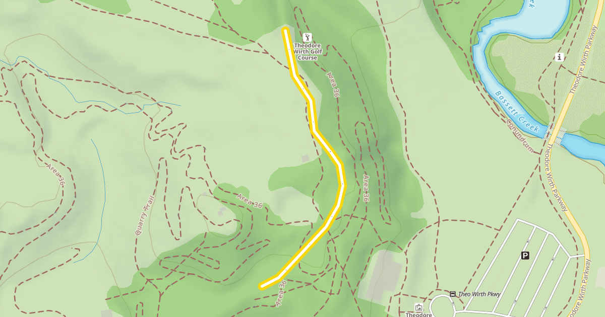 Map preview of Trail 18 Stadium