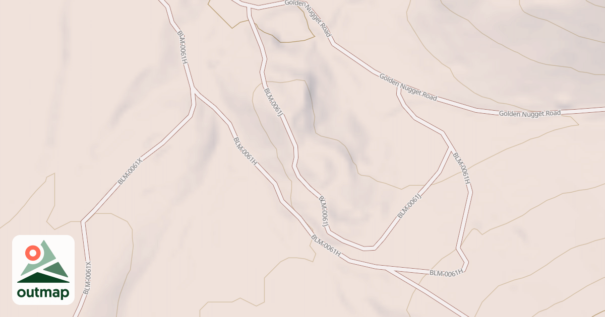 Map of BLM National GTLF Public Motorized Roads 320b5ca7-8bb5-4529-8a80-04d0c413a4b1