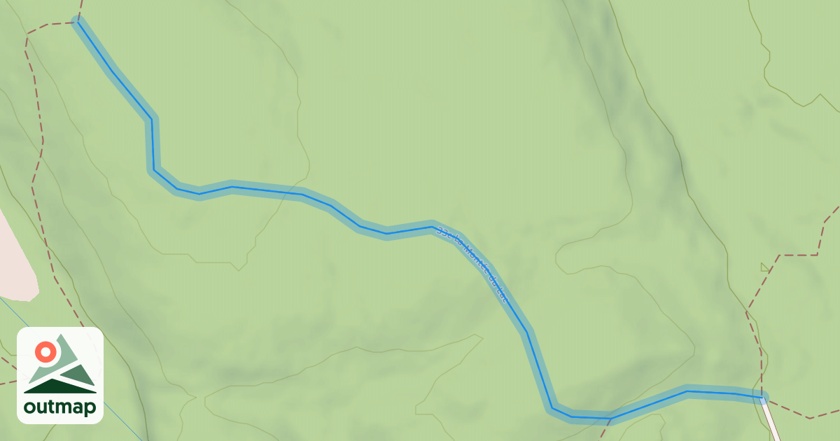 Map of 33c La Montée du Lac