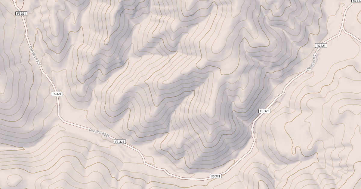 Map preview of Danskin #321