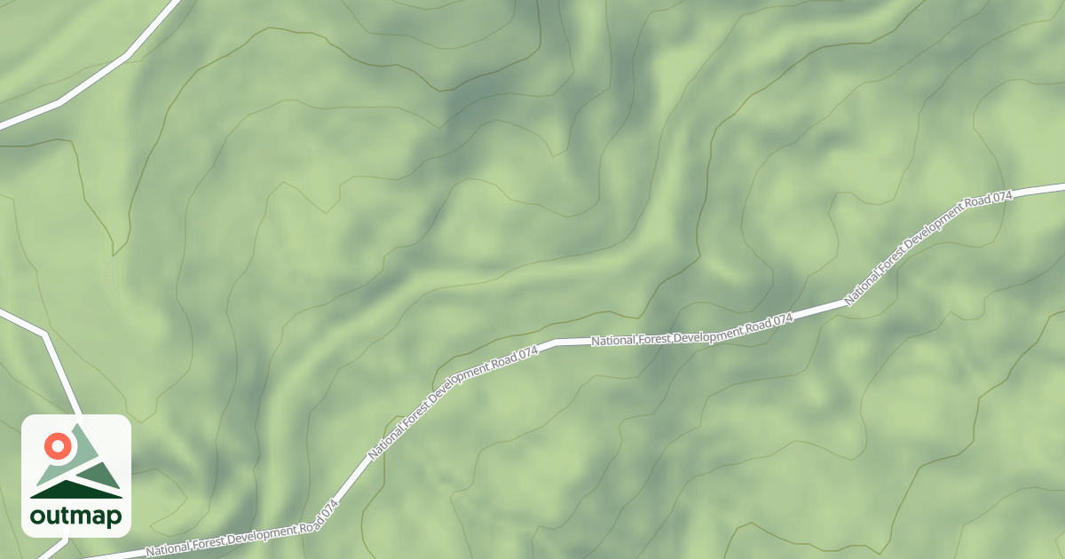 Map of BIG CREEK