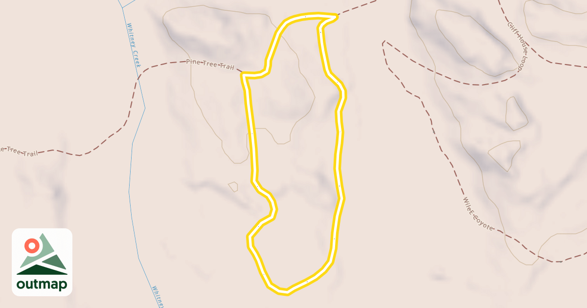 Map of Jaspers Loop