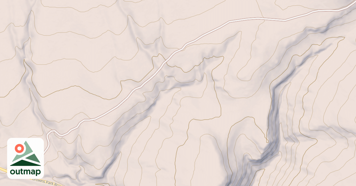 Map of BLM National GTLF Public Motorized Roads 1e9712b2-7ca5-4647-a2a0-a15df5c08b3c