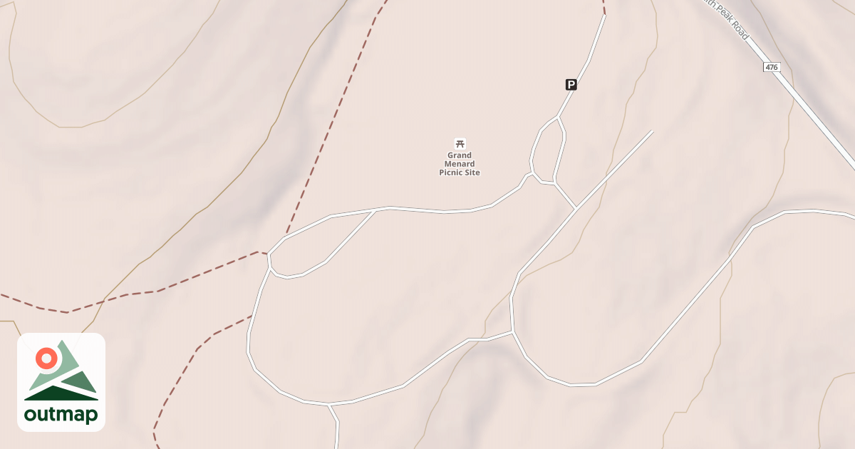 Map of CAMP MENARD SPUR A