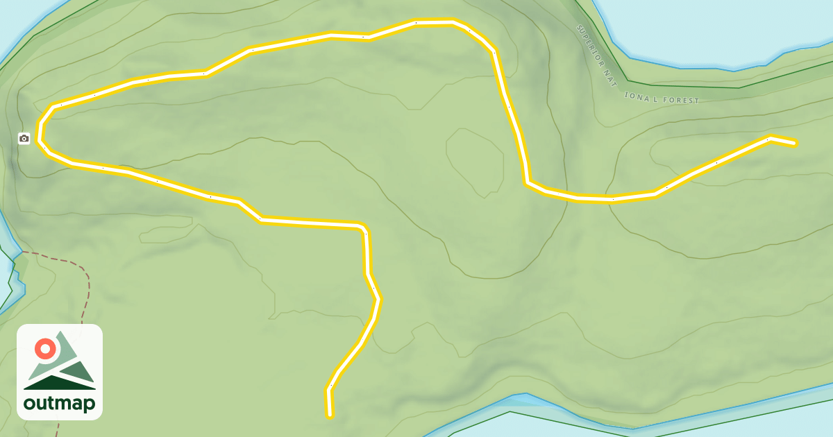Map of Ridge Run