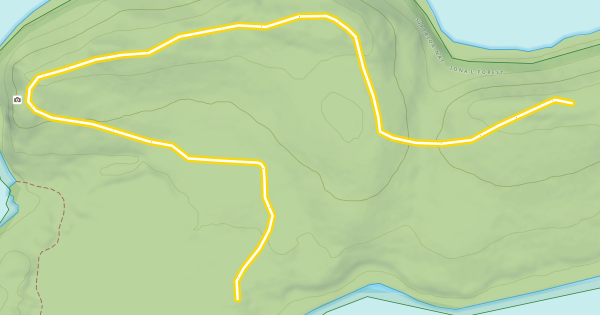 Map preview of Ridge Run