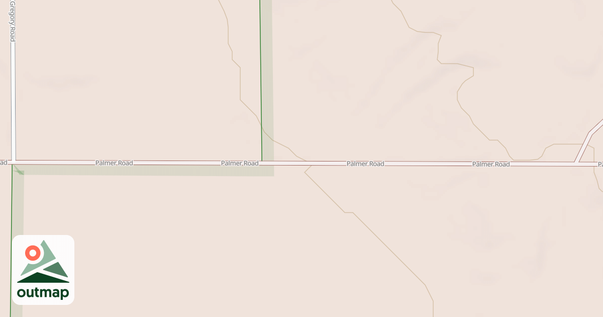 Map of Indian Gardens Orv Route