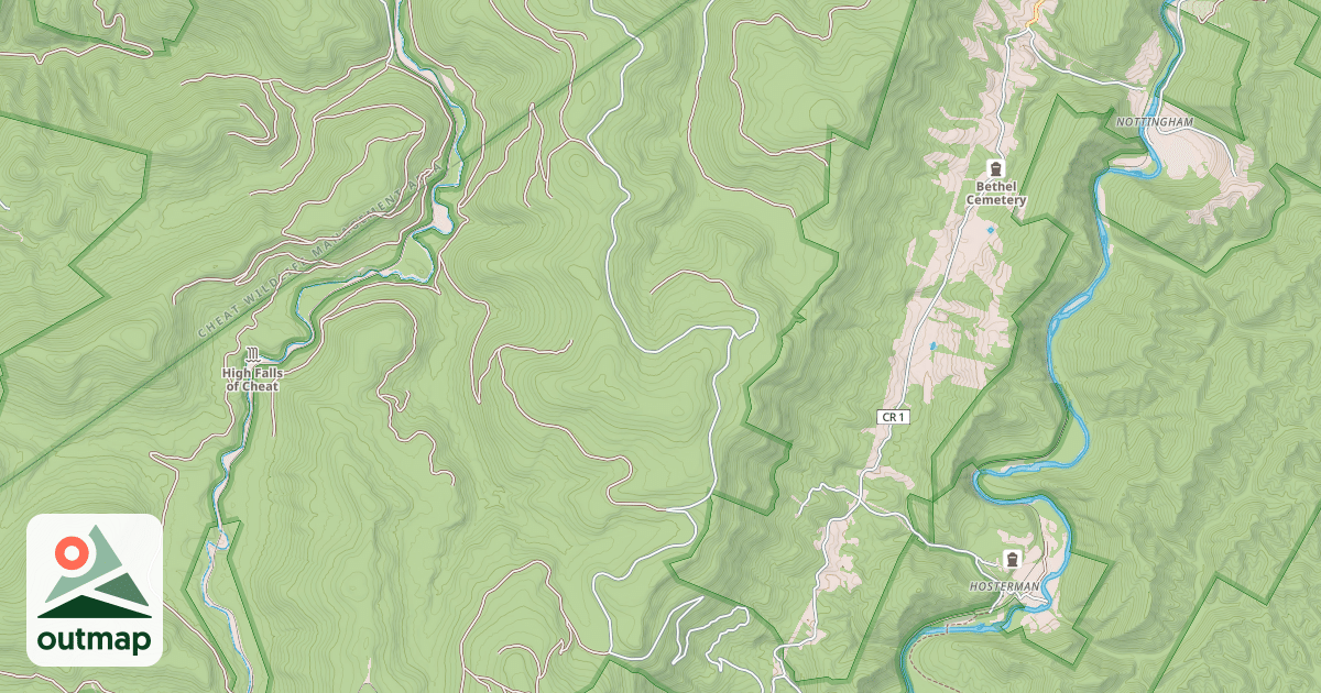 Map of MOWER EAST