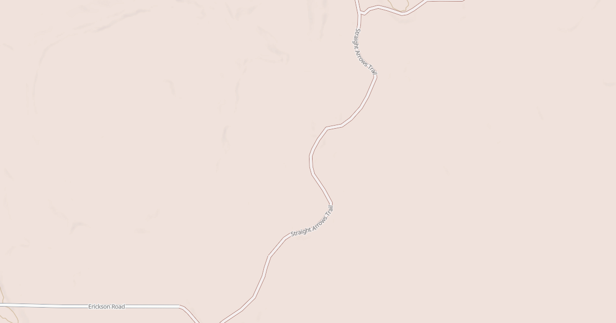 Map preview of Straight Arrows Trail