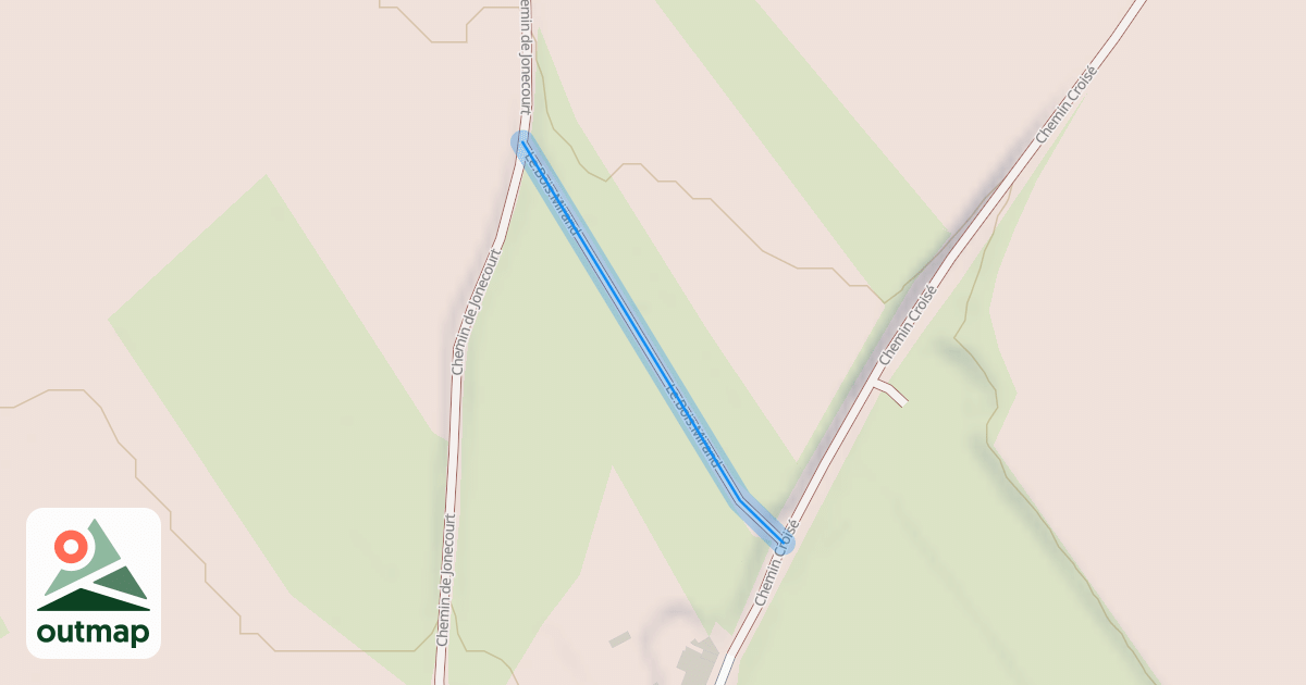 Map of Le Bois Mirand