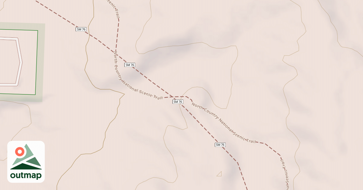Map of Kalkaska Trail