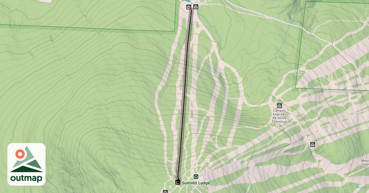 Map of Chute